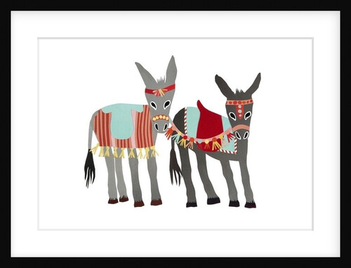 Donkeys, 2014 by Isobel Barber