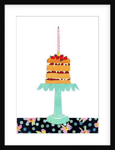 Victoria sponge, 2014 by Isobel Barber