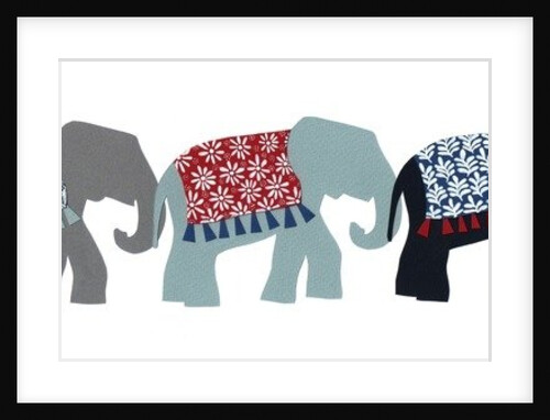 Elephants, 2015 by Isobel Barber