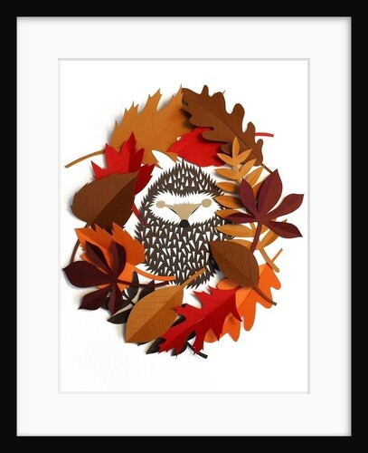 Hedgehog Wreath, 2015 by Isobel Barber
