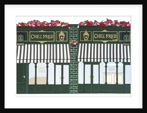 Chez Fred, 2016 paper by Isobel Barber