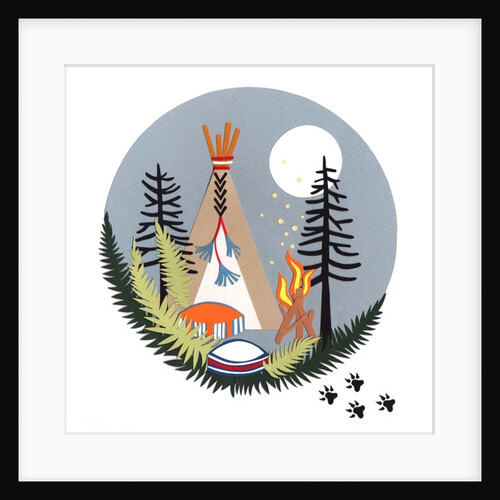 Great Outdoor Camping, 2016 paper by Isobel Barber