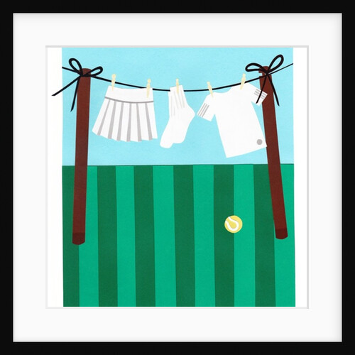 Tennis, 2016 paper by Isobel Barber