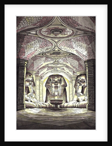 Subway Sphinxes, 2013, by Matt Bannister