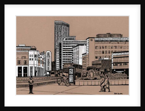 Wellesley Road - Croydon, 2016 by Matt Bannister