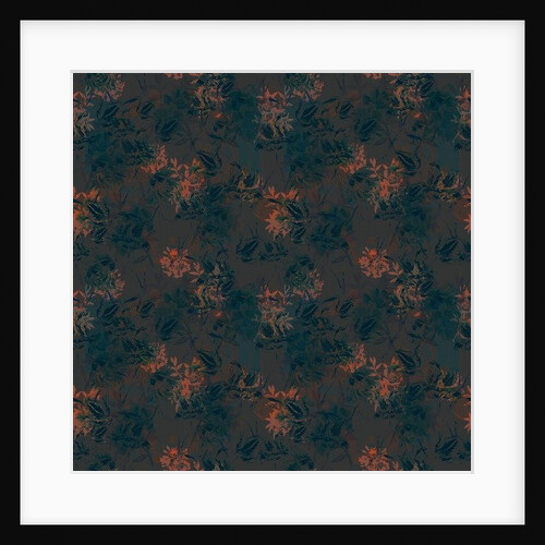 Burnt Umber Floral, 2015 by Beth Travers