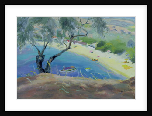 Achladies Bay, Skiathos, Greece, 1985 by Anne Durham