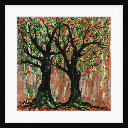 Pomegranate Tree, 2012 by Carolyn Mary Kleefeld