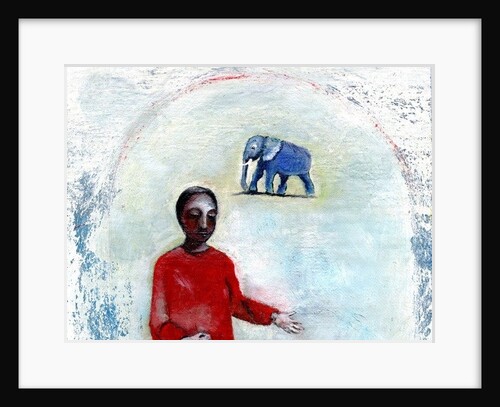 Blue Elephant Day, 2004 by Gigi Sudbury