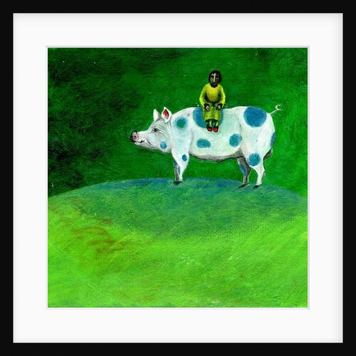 My Blue-spotted Pig Took Me Home, 2003 by Gigi Sudbury