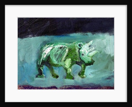 Rhinoceros, 2002 by Gigi Sudbury