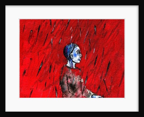 Red Night, Blue Rain, 2005 by Gigi Sudbury