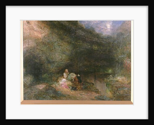 Scene from the Tempest by Alfred Woolmer