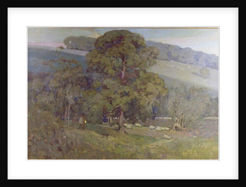 Moonlight in the Cotswolds, 1903 by Alfred East