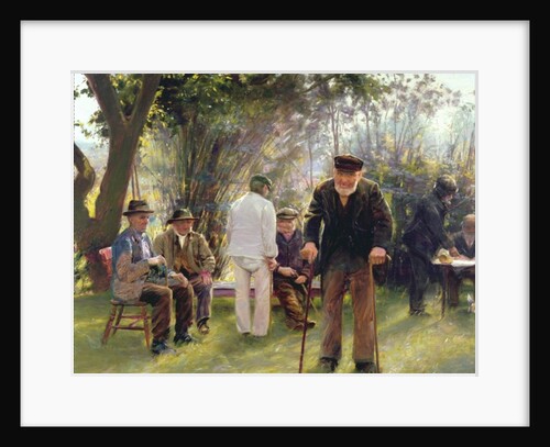 Old Men in Rockingham Park, 1904 by Walter Bonner Gash