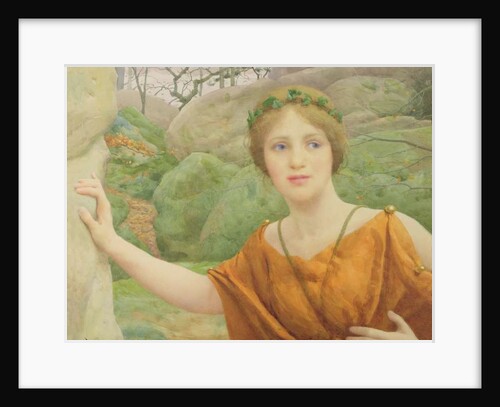 The Nymph 'Now Again She Flies Aloof' by Thomas Cooper Gotch