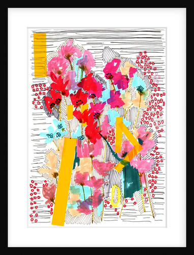 Floral Doodle 3, 2013 by Jo Chambers