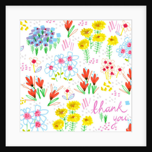 Floral Garden - Thank You, 2014 by Jo Chambers