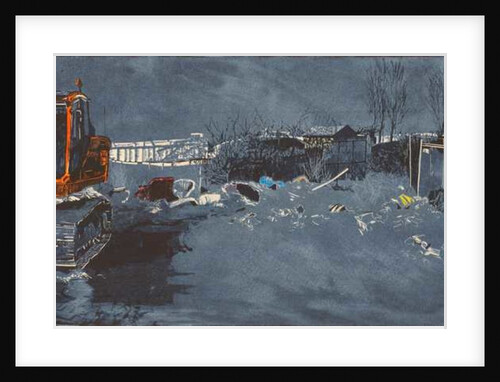 Wide expanse with 300 newts, 2014 by Catherine Sutcliffe-Fuller