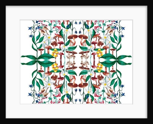 Wild Plants, 2015 acrylic by Charlotte Orr