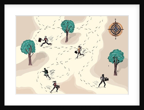 Run to Work, 2013 by Charlotte Orr