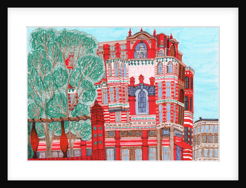 Badstraße in Wedding, 2017 by Charlotte Orr