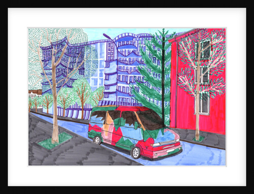 Koloniestraße, Wedding, 2017 by Charlotte Orr