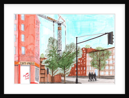 Koloniestraße, 2017 by Charlotte Orr