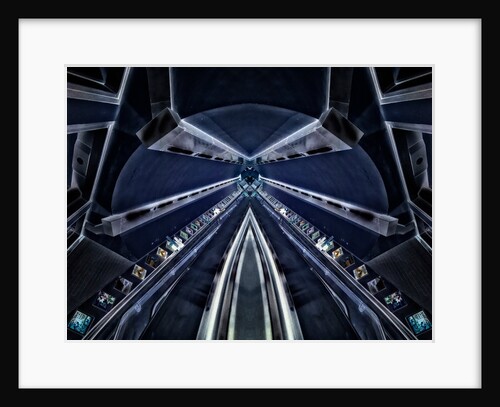 Blue Tunnel, 2014 by Ant Smith