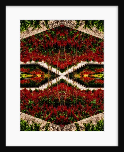 Red Flower Bed, 2015 by Ant Smith