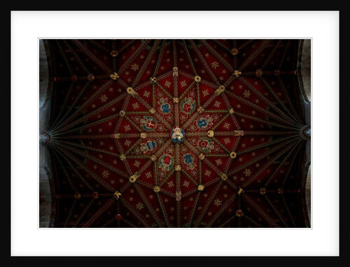Red Ceiling, 2020 by Anonymous