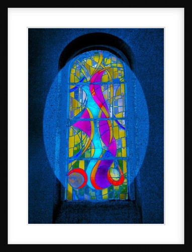 Blue Swirls by Joy Lions
