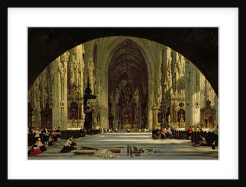 The Cathedral of St. Stephen's, Vienna by David Roberts