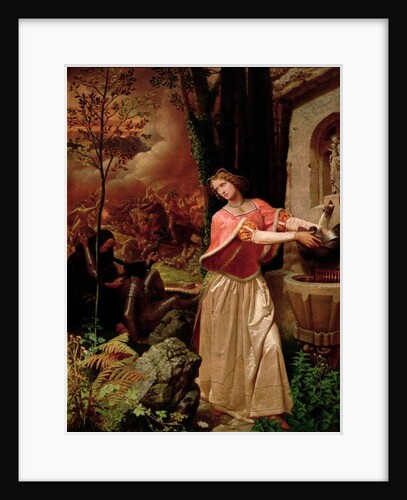 The Death of Marmion by William Cave Thomas