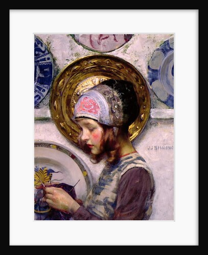 The Purple Stocking by James Jebusa Shannon