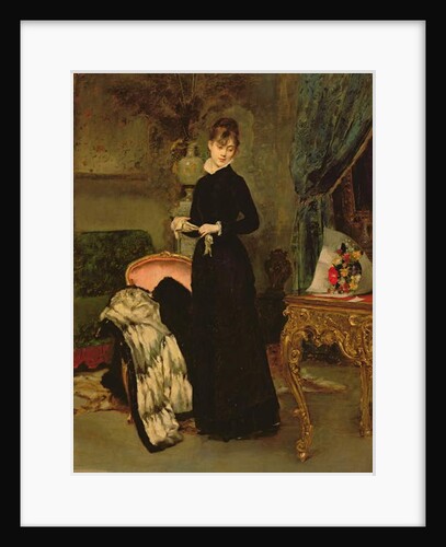 Portrait of Mlle. de Rohan by Alfred Emile Stevens