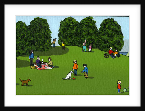 Picnic on the Hill, 2015 by Lee Sellers