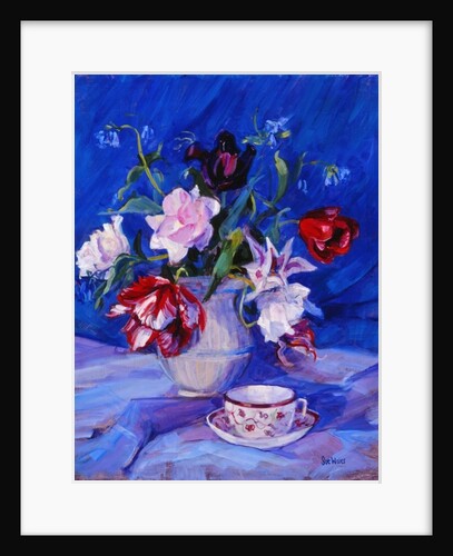 Tulips from my garden, 1995 by Sue Wales