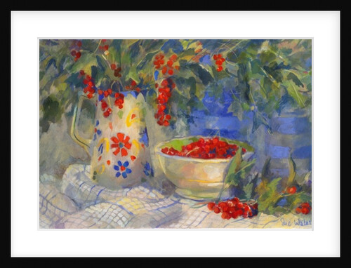 Red currants, 1998 by Sue Wales