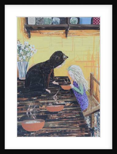 Goldilocks & Little Bear, 2017 by Kirstie Adamson