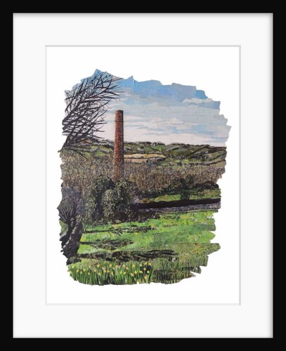 Peckwash Mill From Rigga Lane, 2018 by Kirstie Adamson