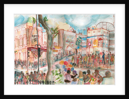 Carnival, Ladbroke Grove, 2017 by Mary Kuper