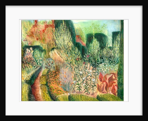 Great Dixter: Topiary and paths, 2003 by Mary Kuper