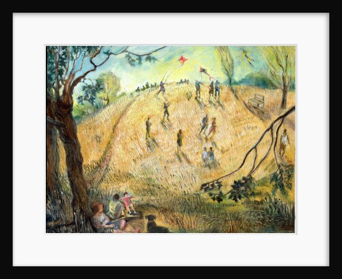 Kites on Parliament Hill, 2003 by Mary Kuper