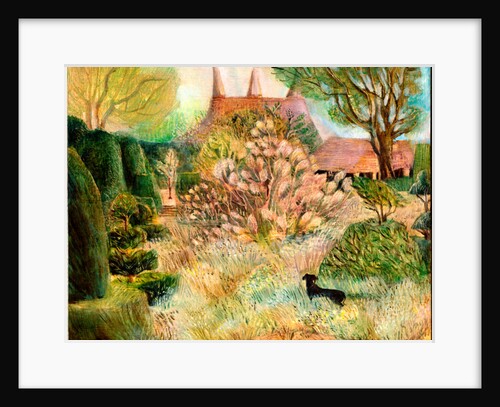 Great Dixter: Christopher Lloyd's dachshund, 2002 by Mary Kuper