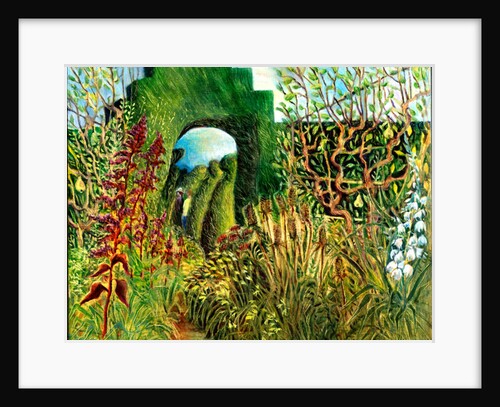 Great Dixter: Topiary and flowers, 2003 by Mary Kuper