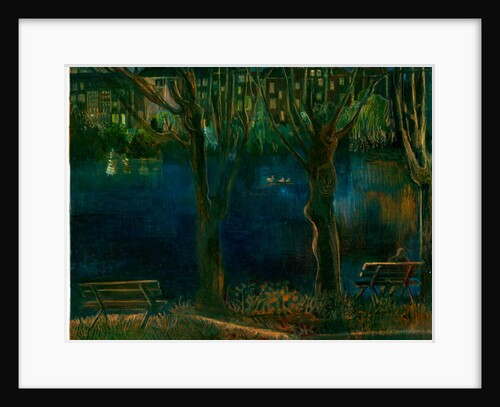 The pond; South End Green, 2011 by Mary Kuper