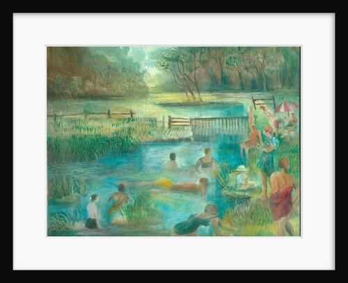 Swimmers, Simonsbath, 2012 by Mary Kuper