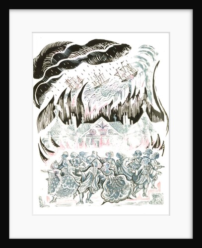 Beauty and the Beast: the storm, 2004 by Mary Kuper