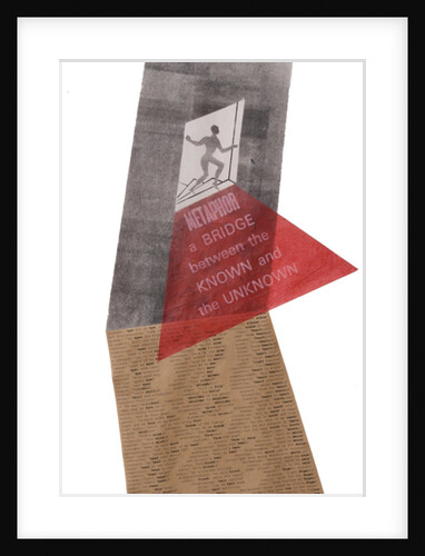 A metaphor is a bridge, 2017 by Mary Kuper